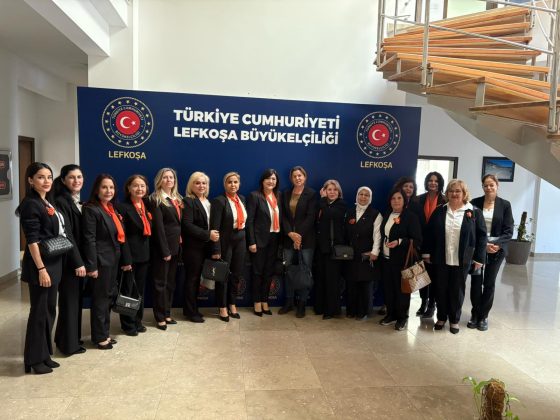 Ubp Lefkoşa İlçe Kadın Kolları’ndan TC Büyükelçiliği’ne Ziyaret